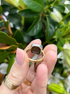 Australian Boulder Opal Ring