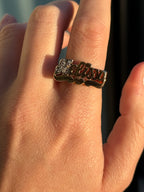 Melissa Diamond Name Ring