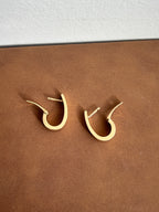 Teardrop Snap Earrings