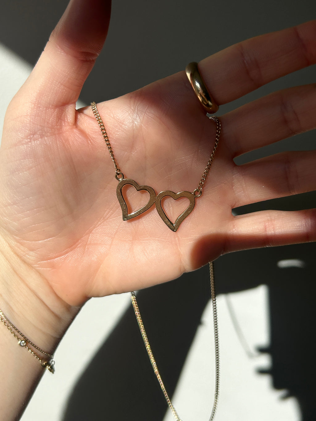 Double Heart Chain