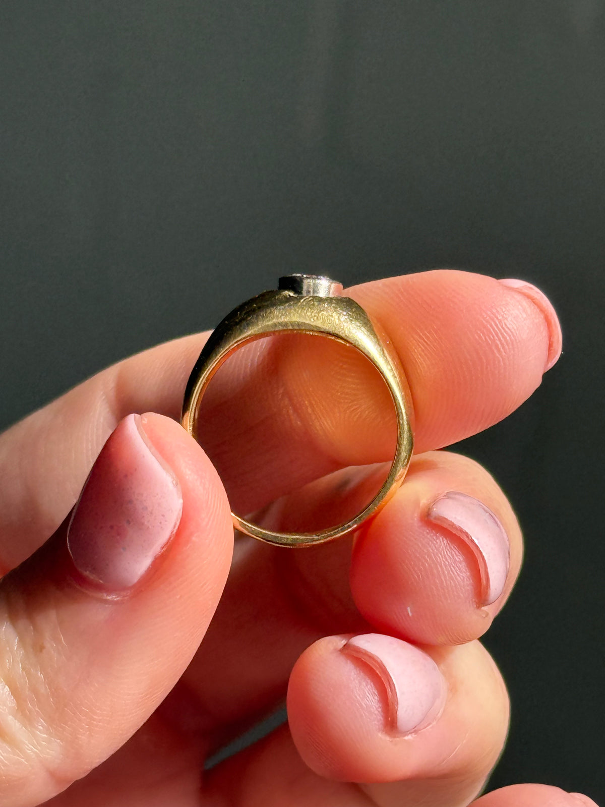 Diamond Bombe Ring