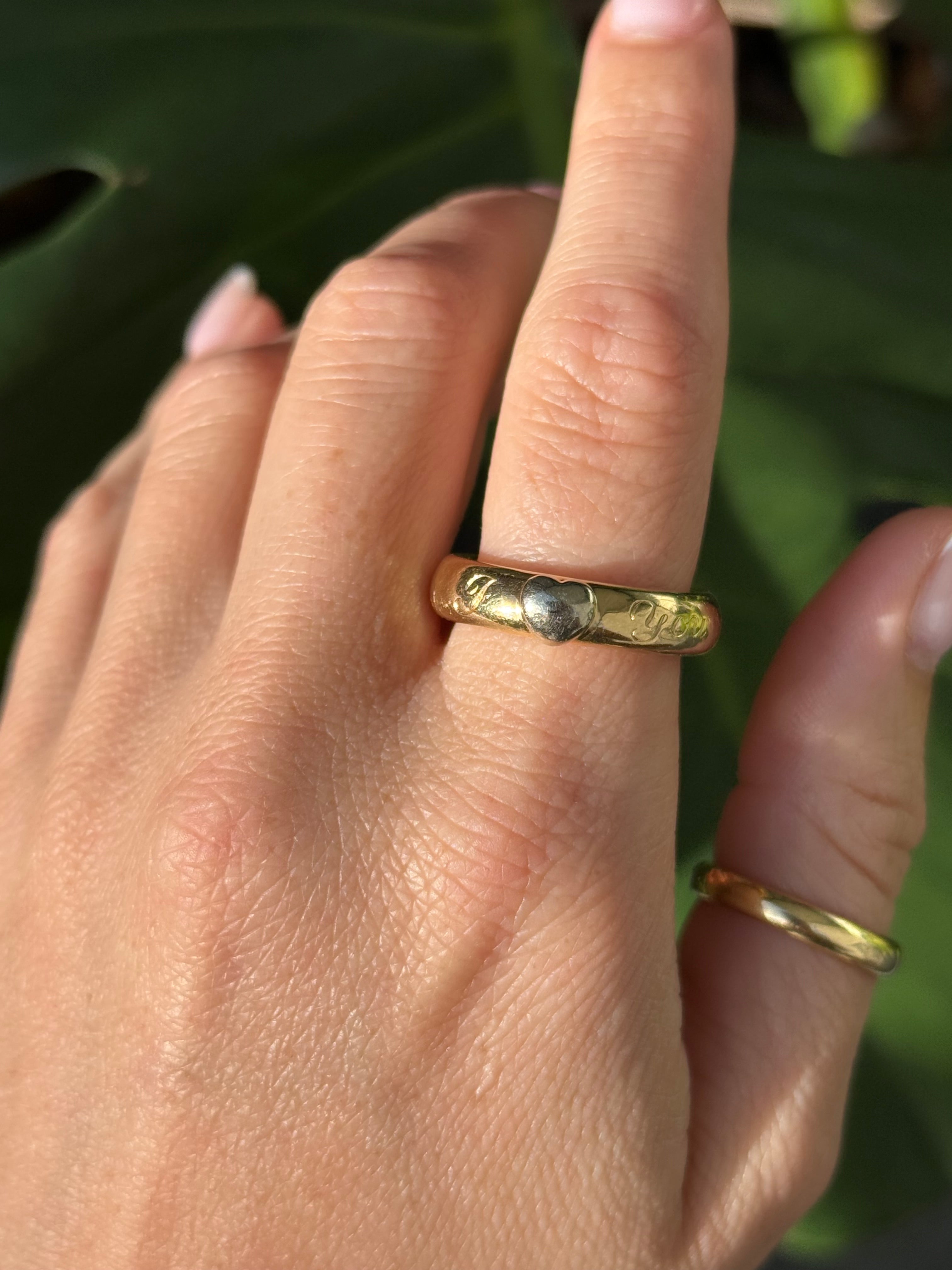 Love Heart Donut Band