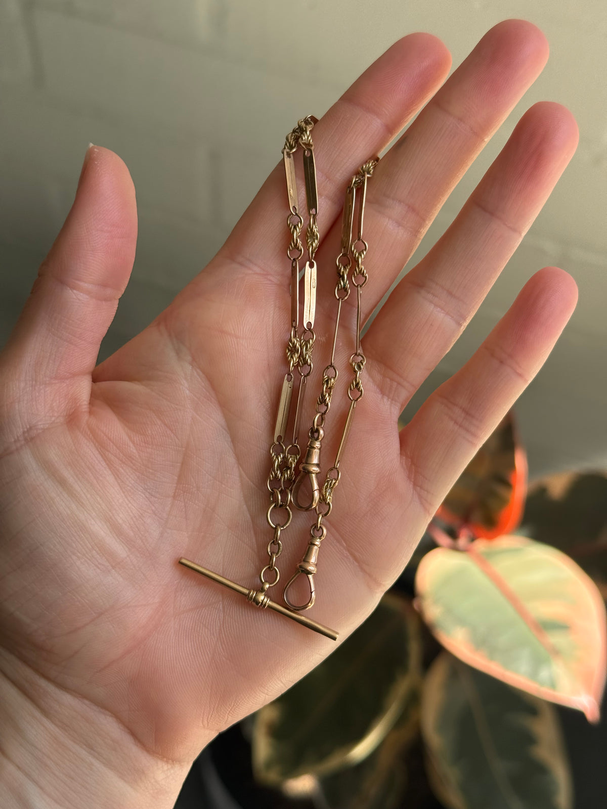 Mini Antique Fancy Love-knot Watch Chain