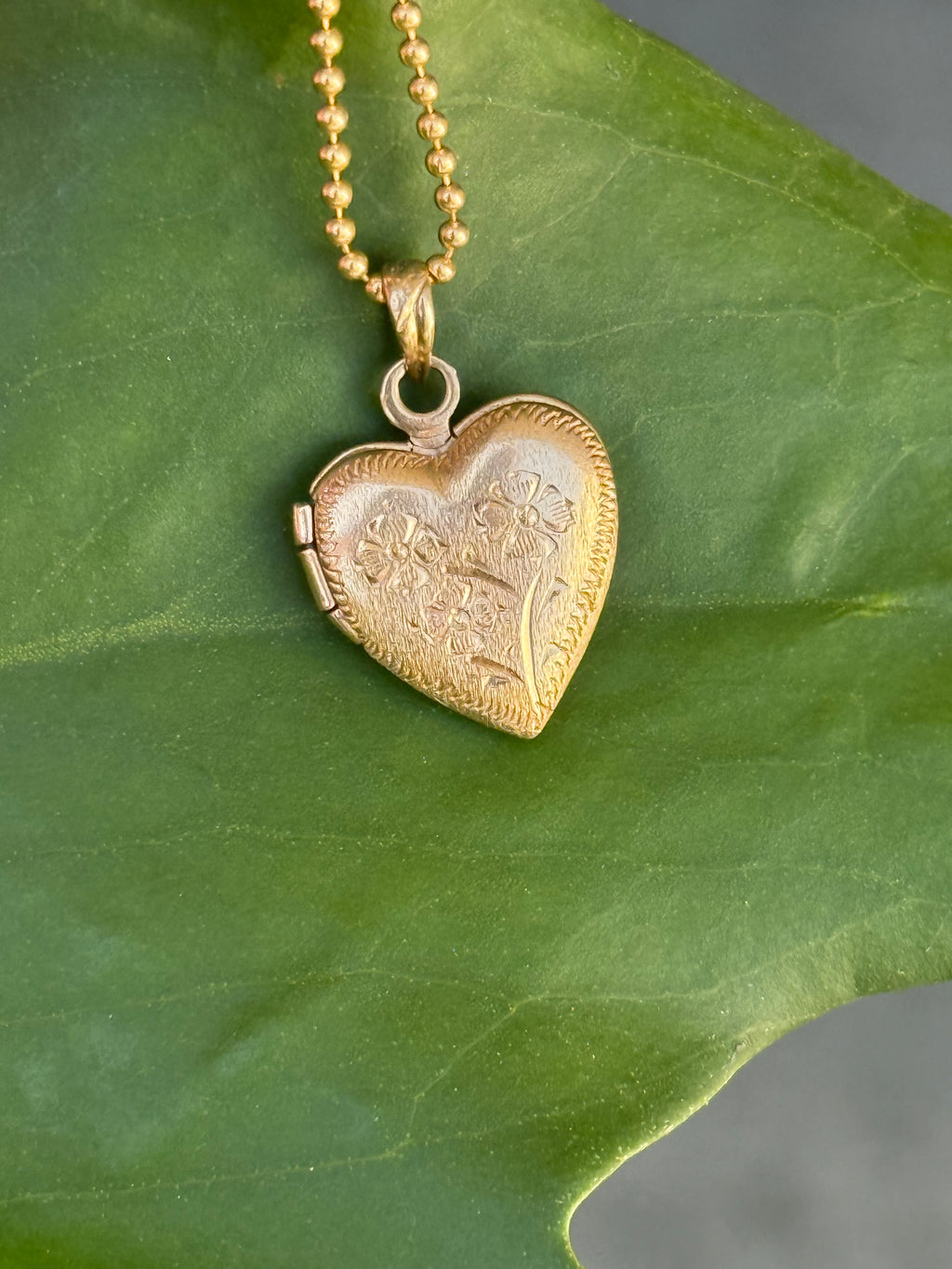 Mini Floral Locket