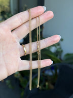 Solid Everyday Barrel Clasp Curb