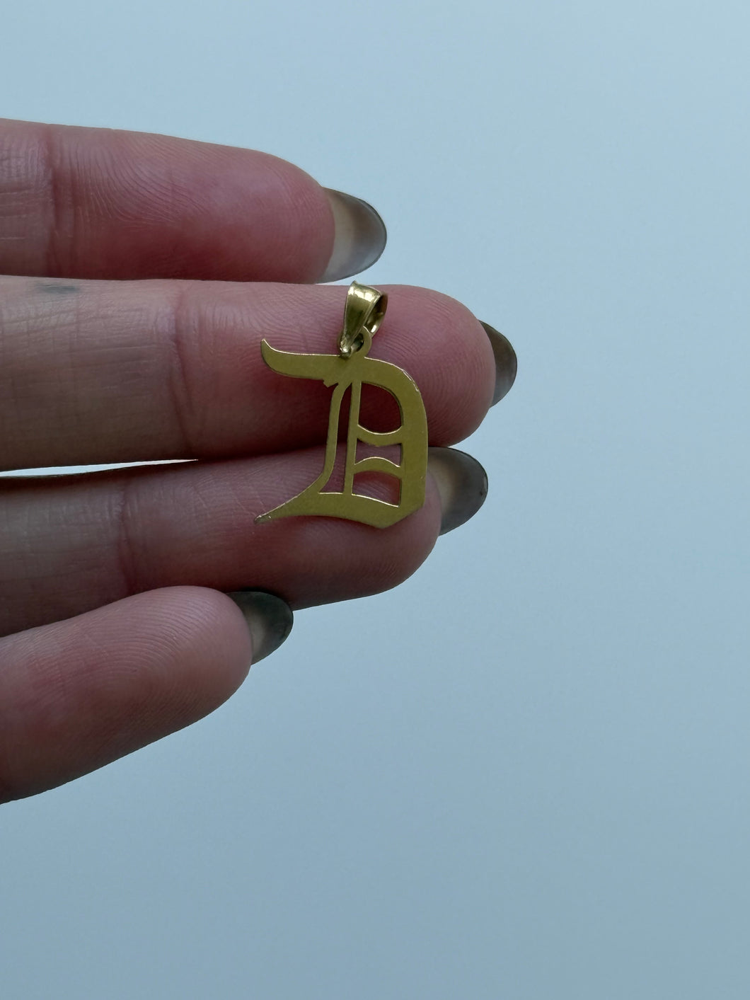 Old English D Charm