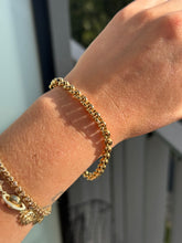 Load image into Gallery viewer, Rolo Padlock Bracelet
