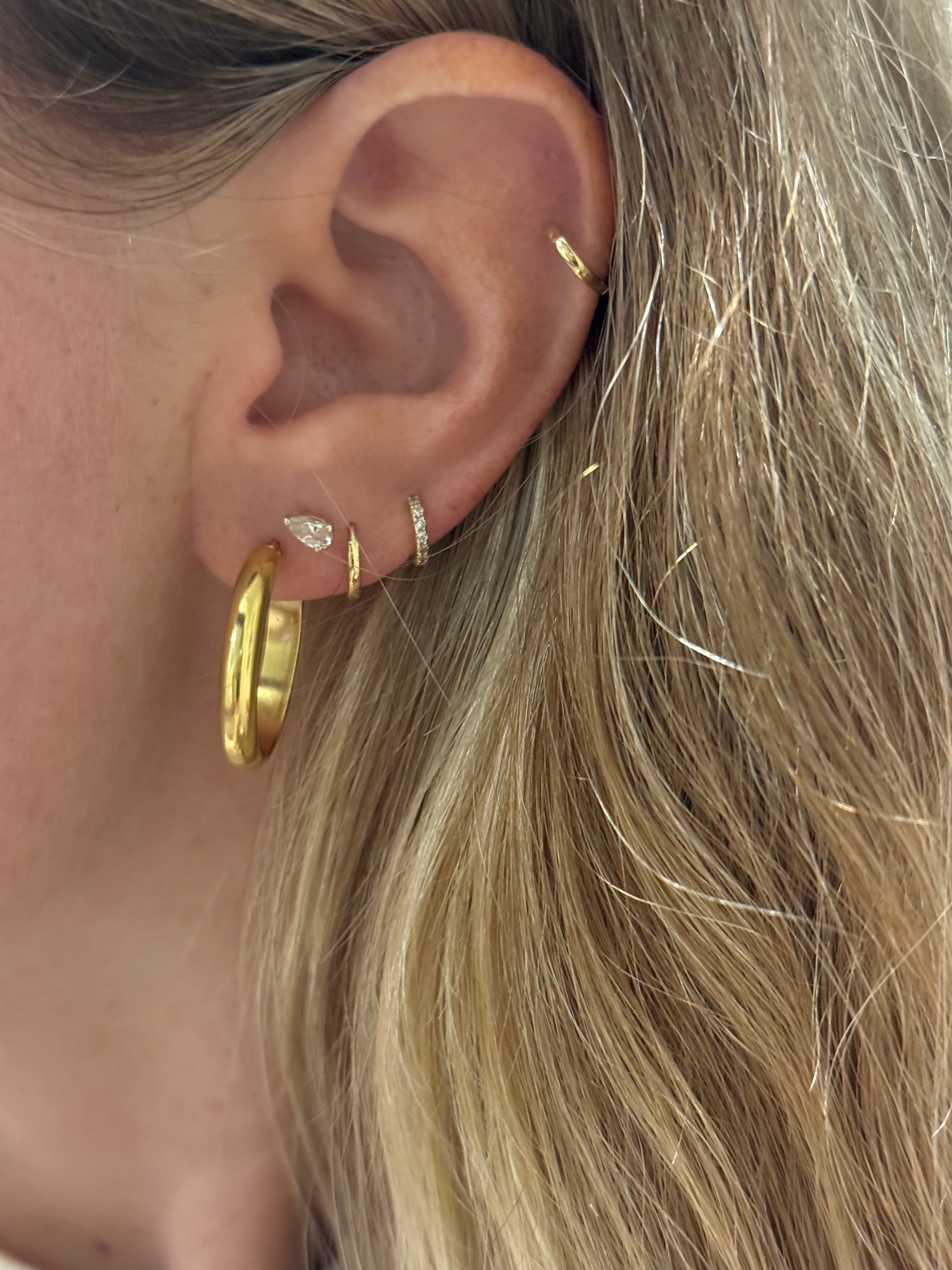 Chubby Oval Hoops