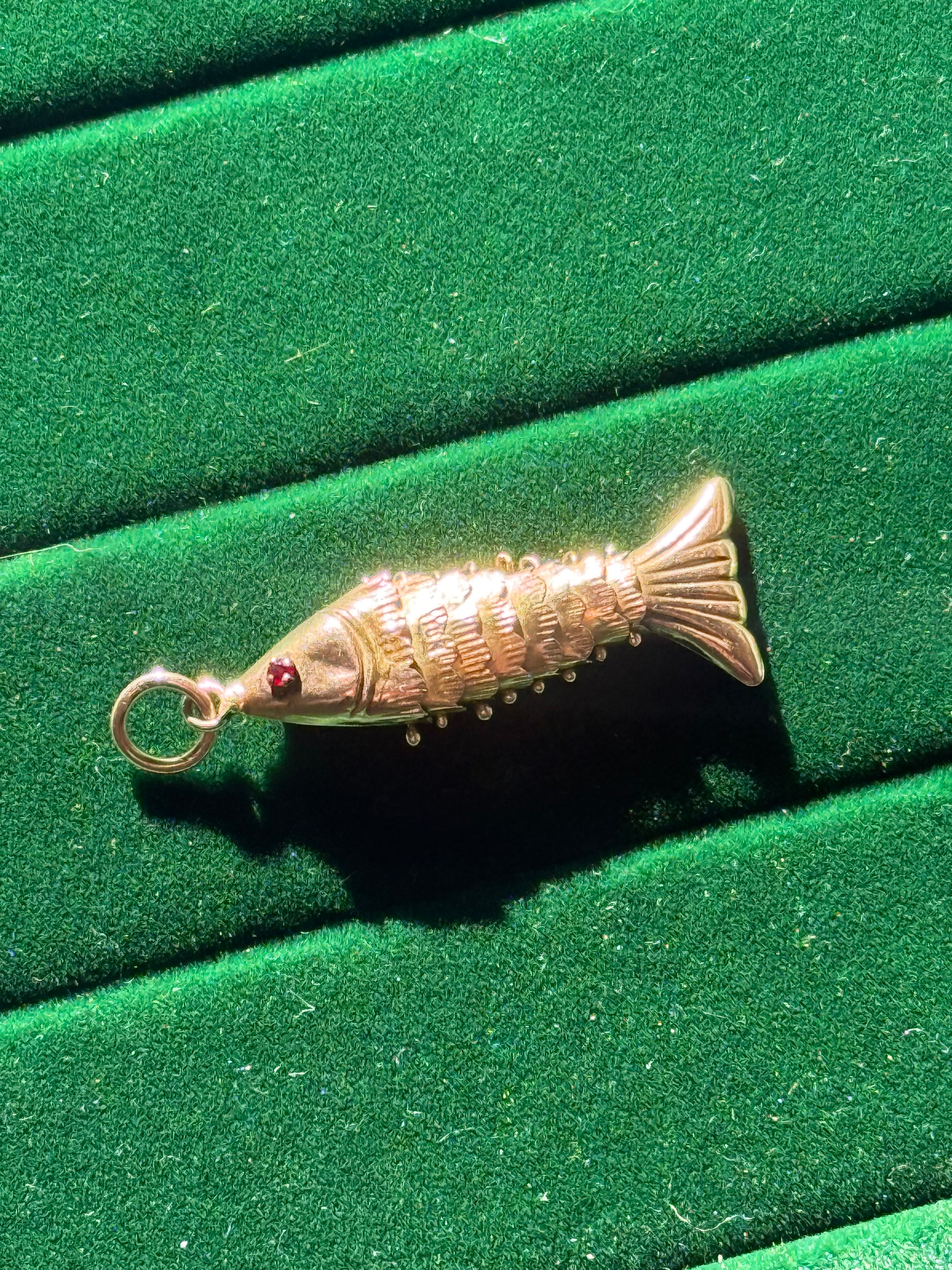 Articulated Fish Charm