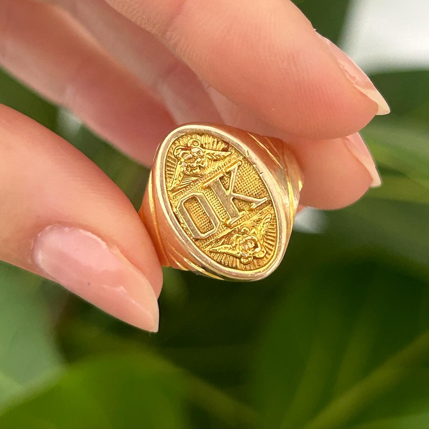 OK Signet Ring