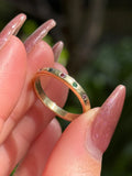 14k Multi Gemstone Band