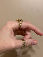 Gemstone Cluster Ring