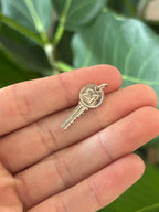 Sterling Silver 21 Key Charm