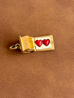 Enamel Articulated Home Charm