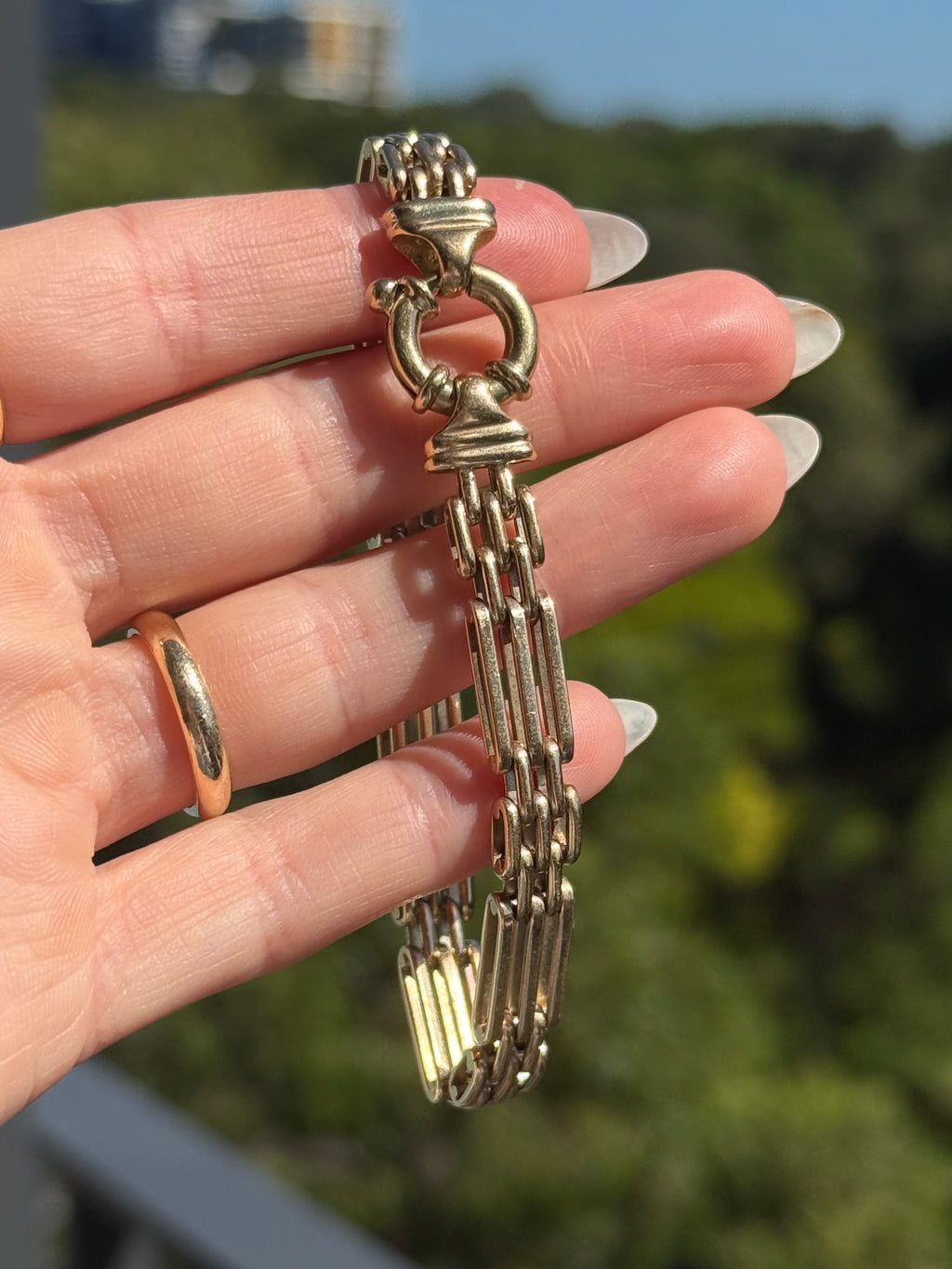 Gate Bolt Bracelet