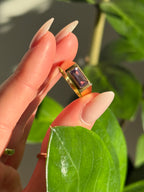 Amethyst Square Ring