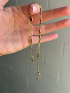 Gemstone Figaro Chain