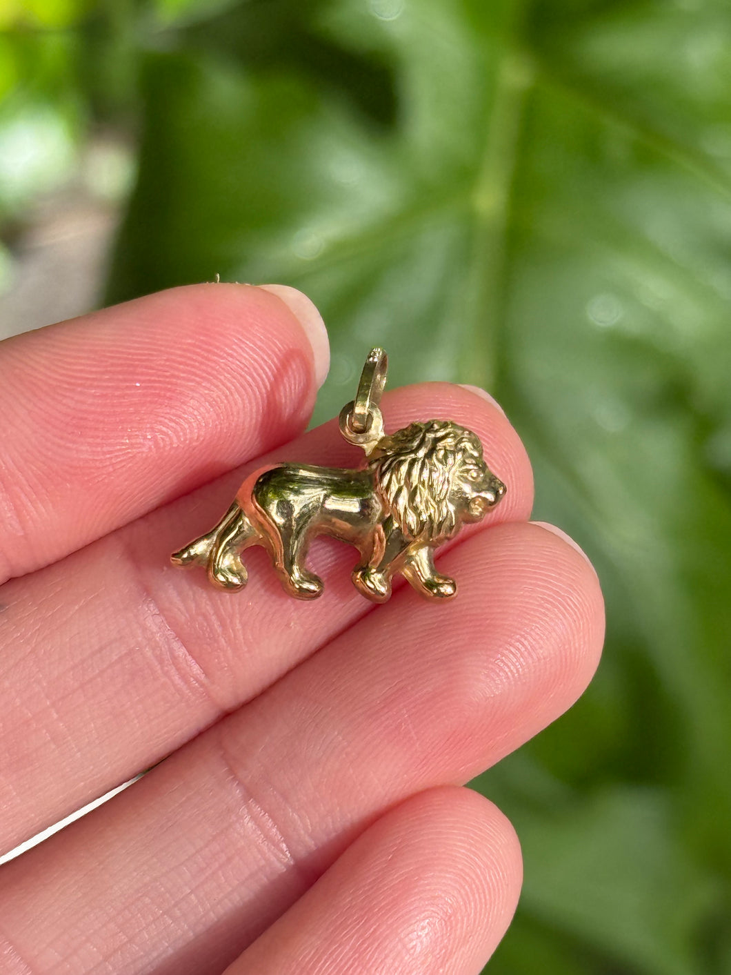 Puffy Lion Charm