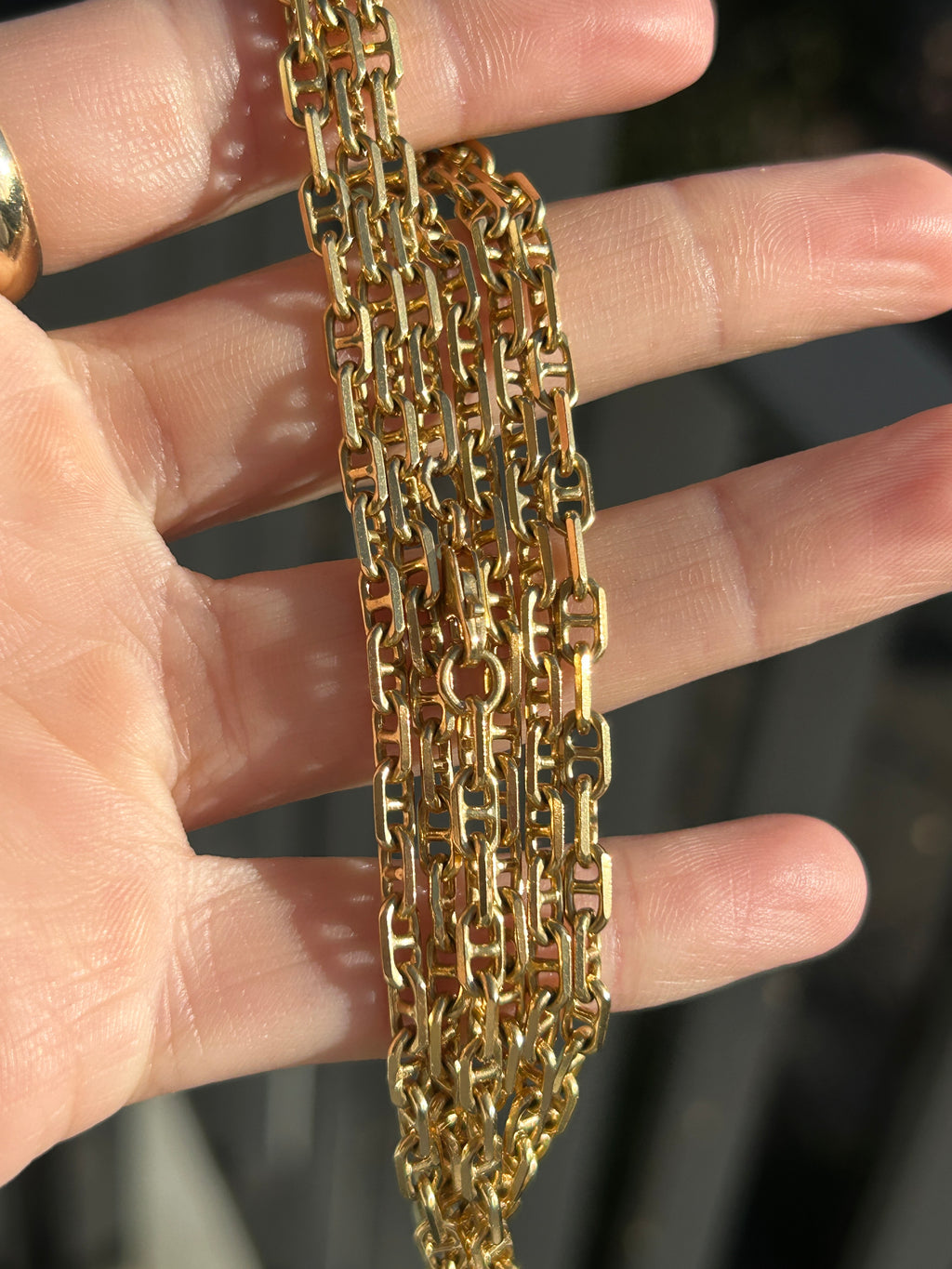 Solid Long Mariner Chain