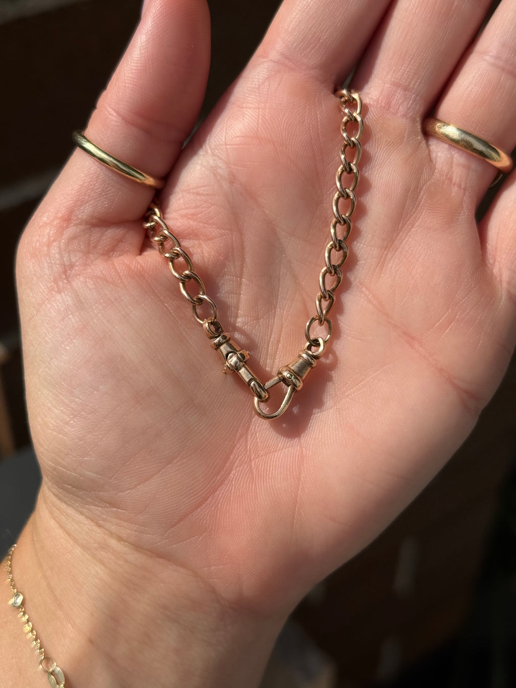 Solid Albert Watch Chain