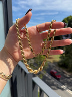 Graduated Vintage Rope Chain