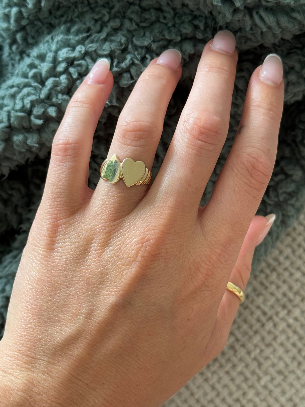 Double Heart Ring