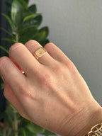 Antique Starburst Signet