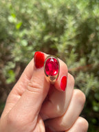 Mega Ruby Aura Ring