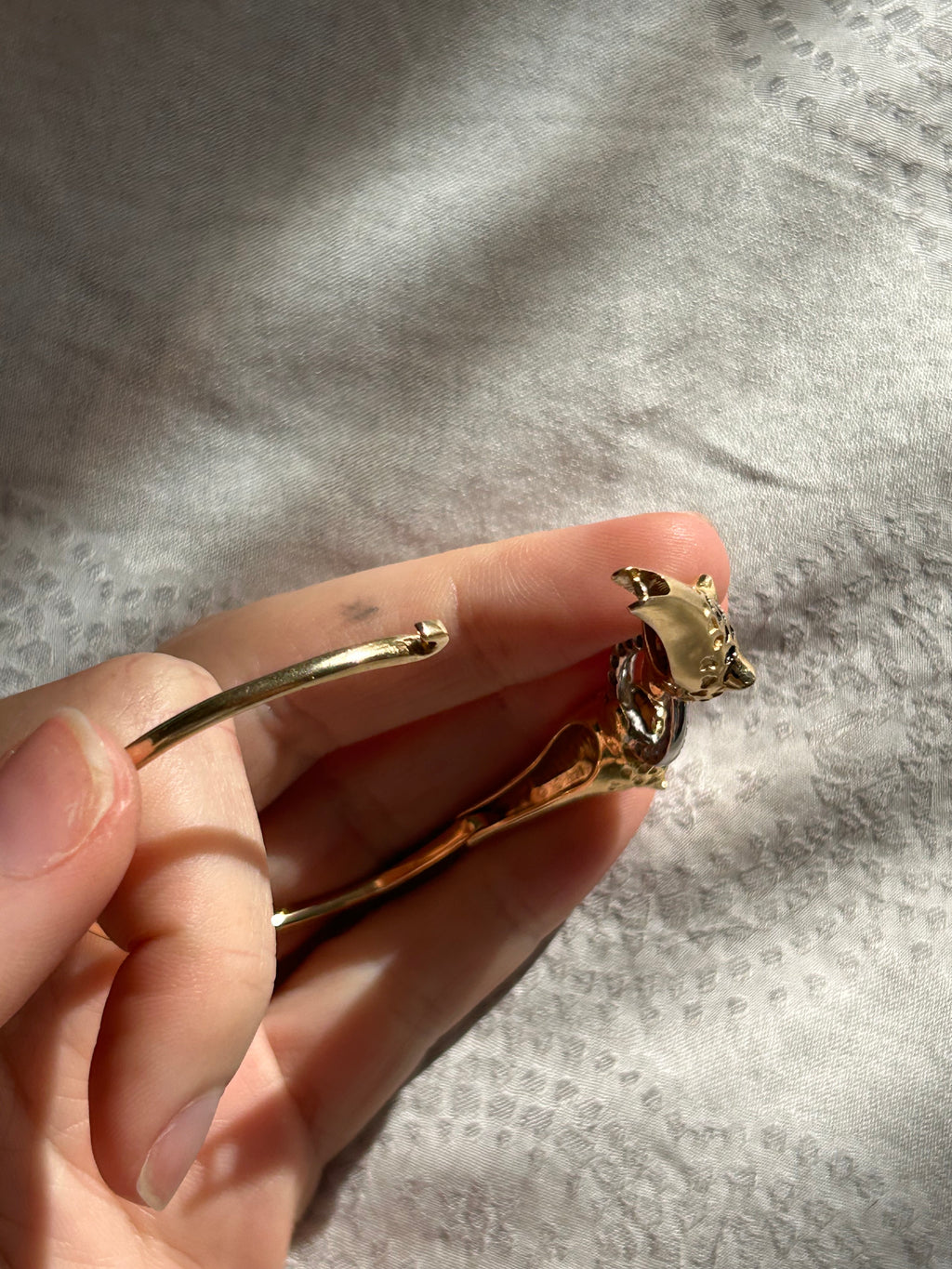 Diamond Cheetah Bangle