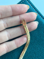 Vintage Solid Herringbone