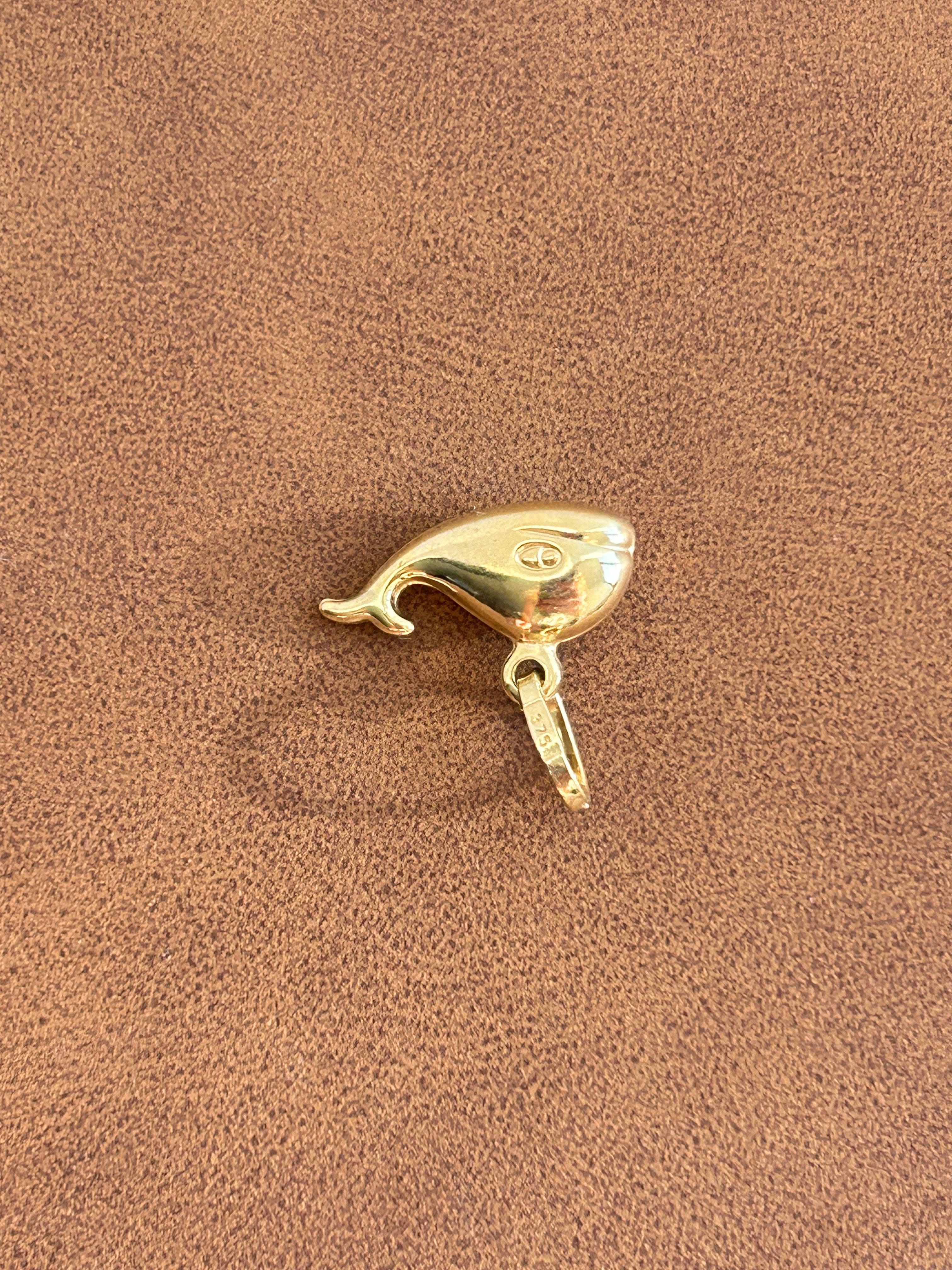 Puffy Mini Whale Charm