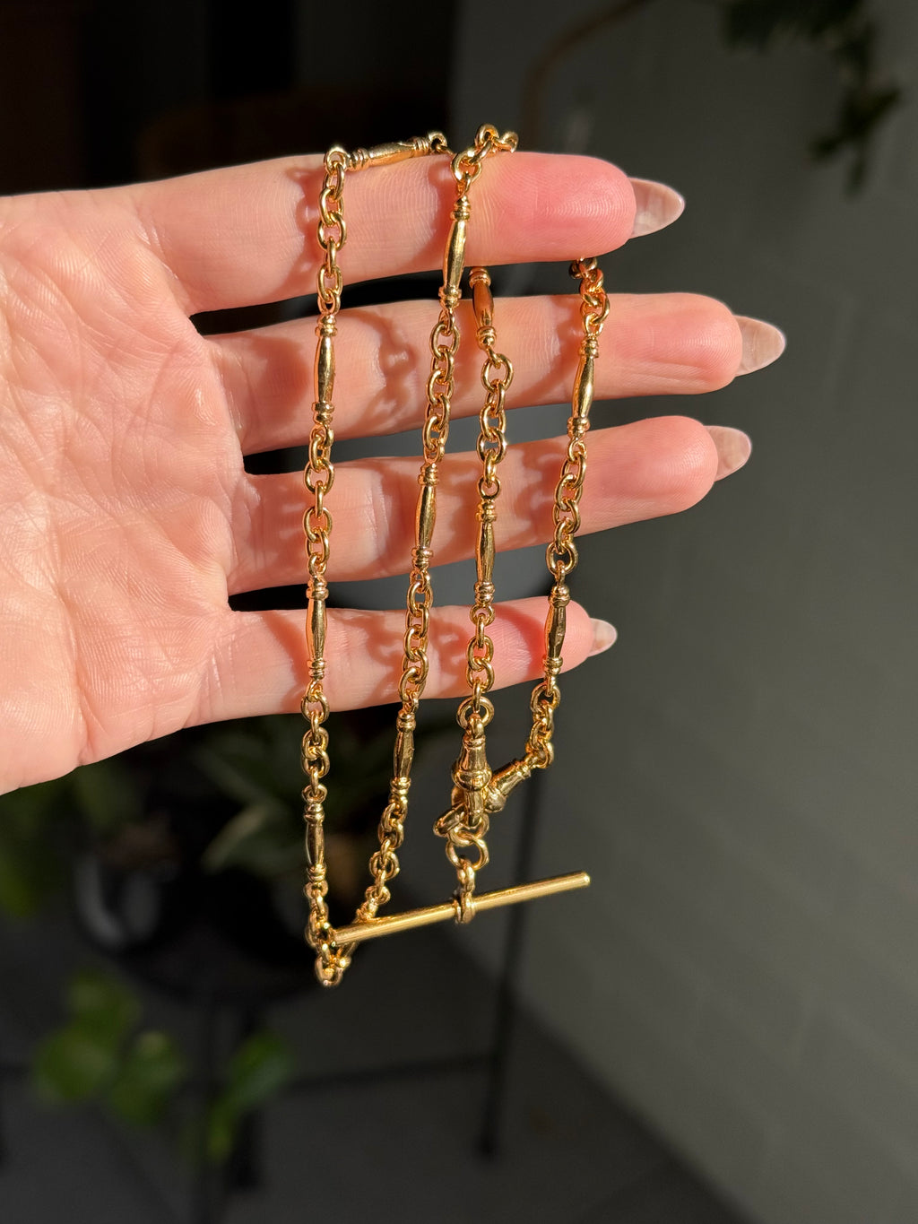 Fancy Trombone Watch Chain