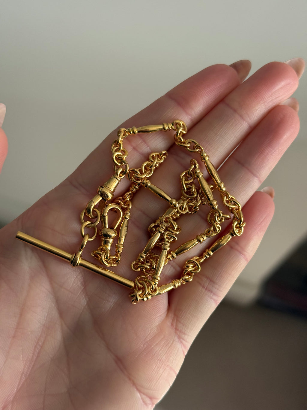 Fancy Trombone Watch Chain
