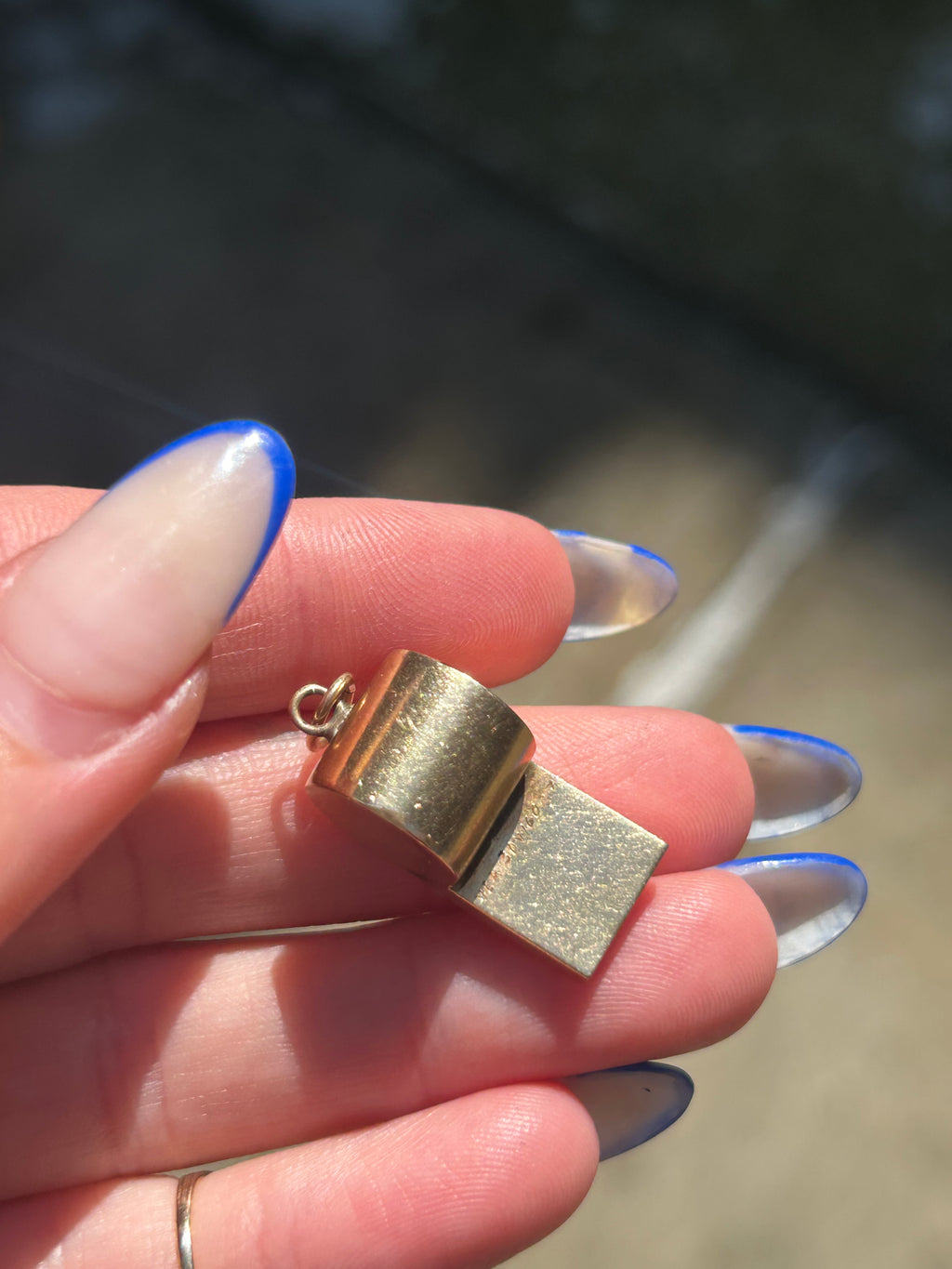 Working Whistle Charm