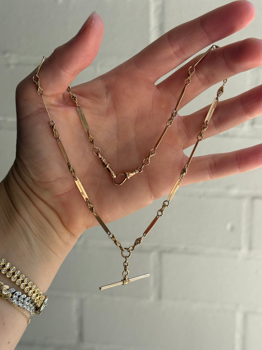 Mini Antique Fancy Love-knot Watch Chain