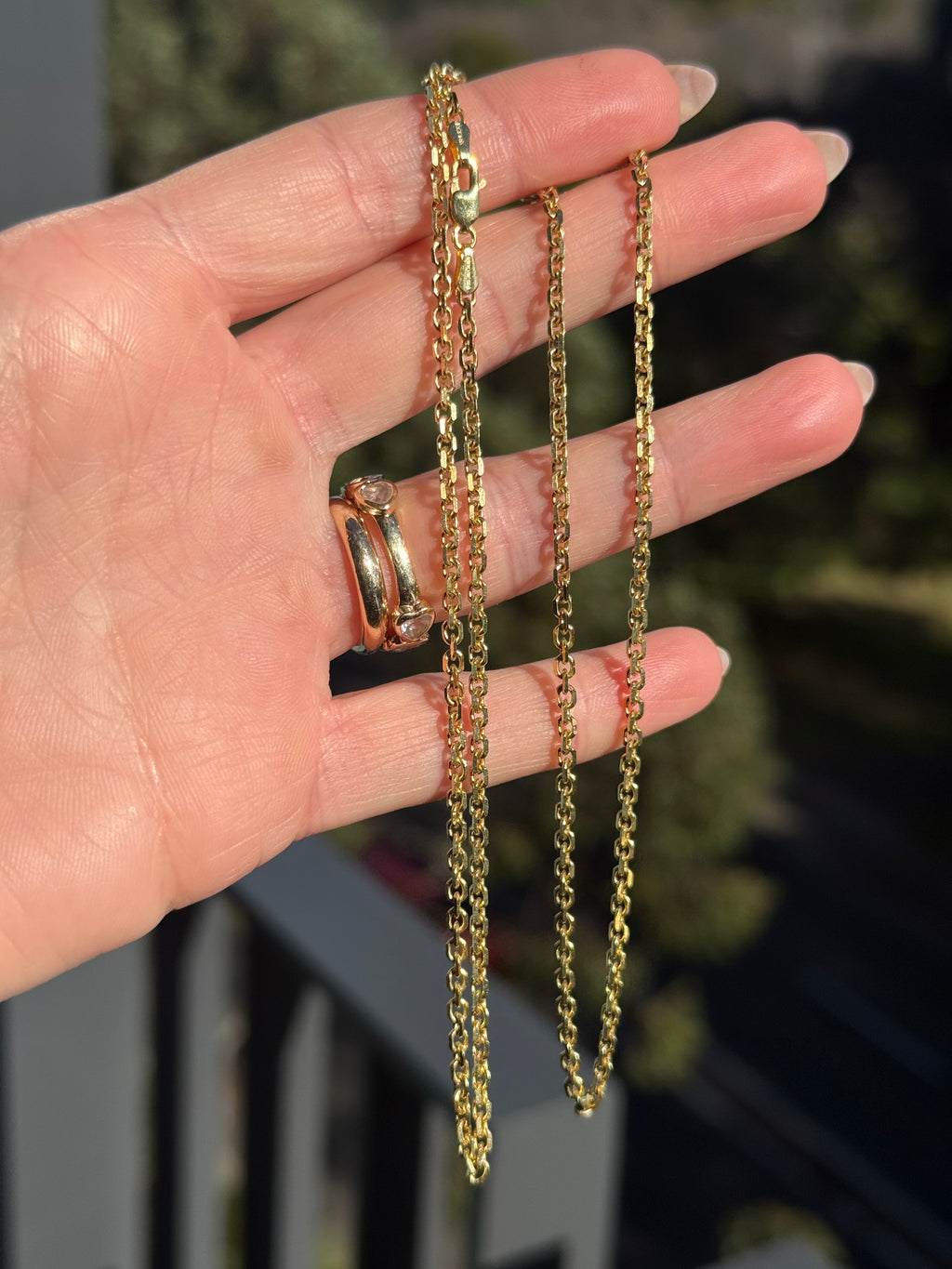 Solid Long Biker Chain