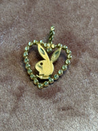 Playboy Bunny Heart Charm