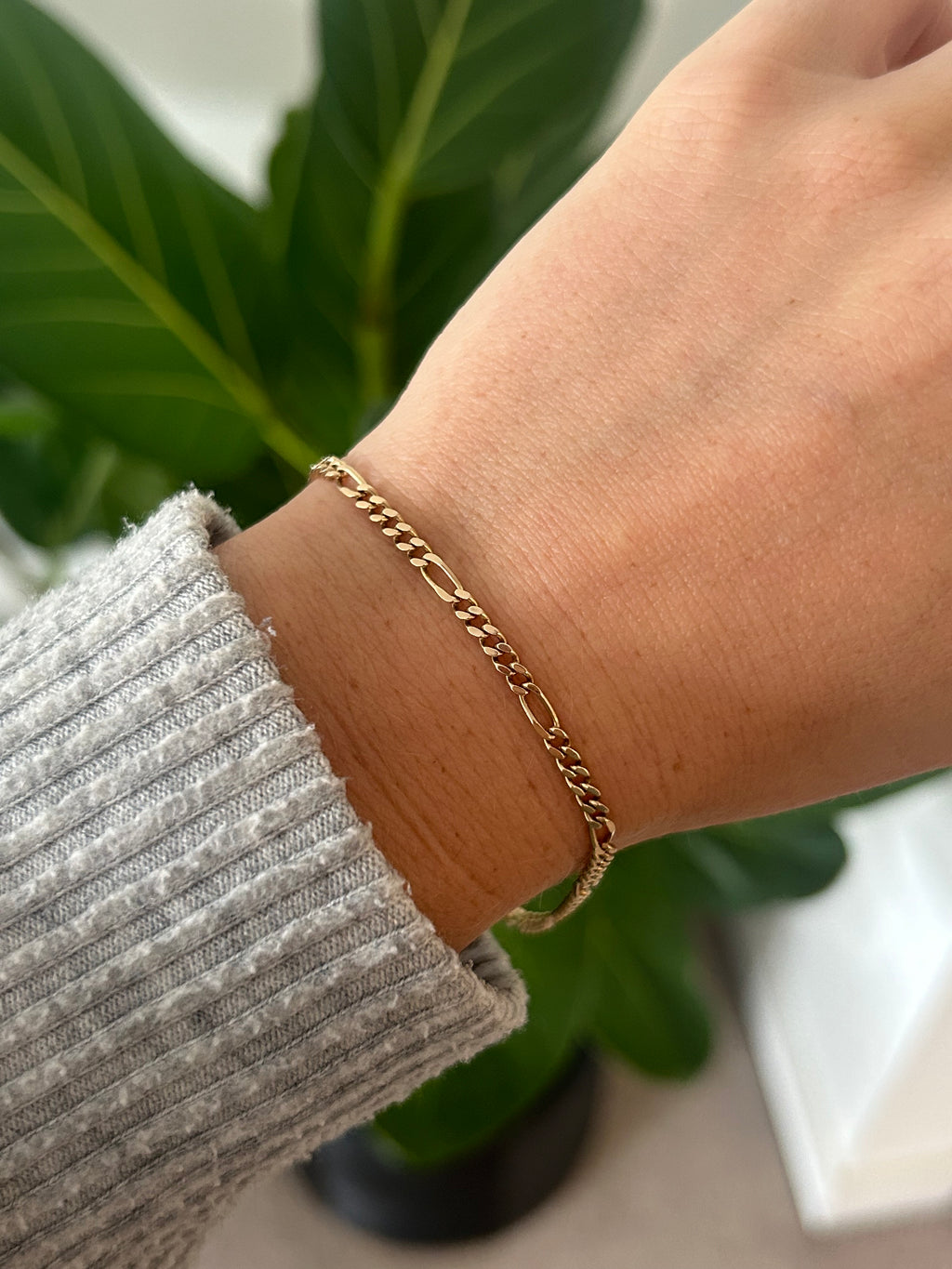 Everyday Figaro Bracelet