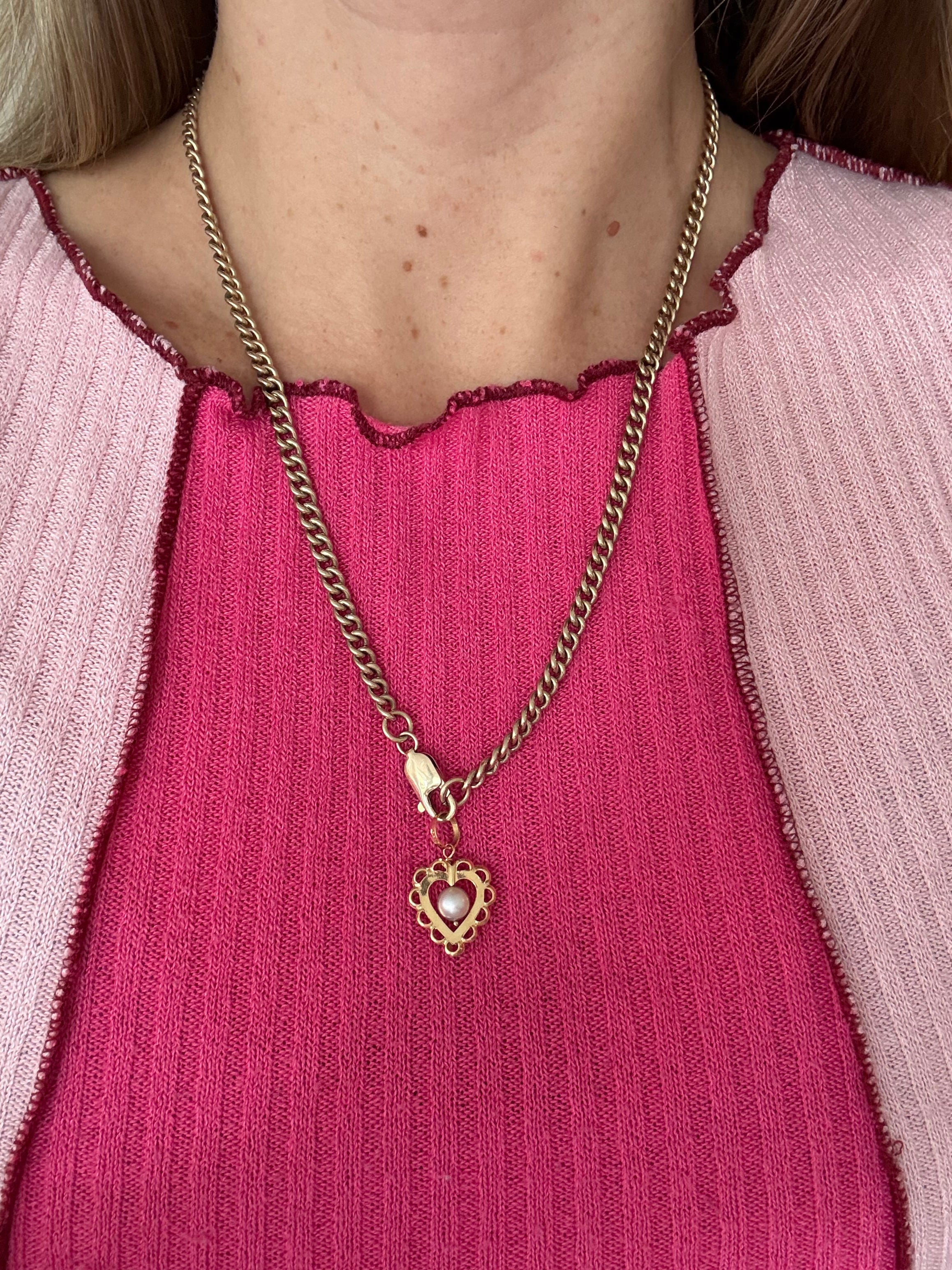 Antique Solid Rounded Curb Chain