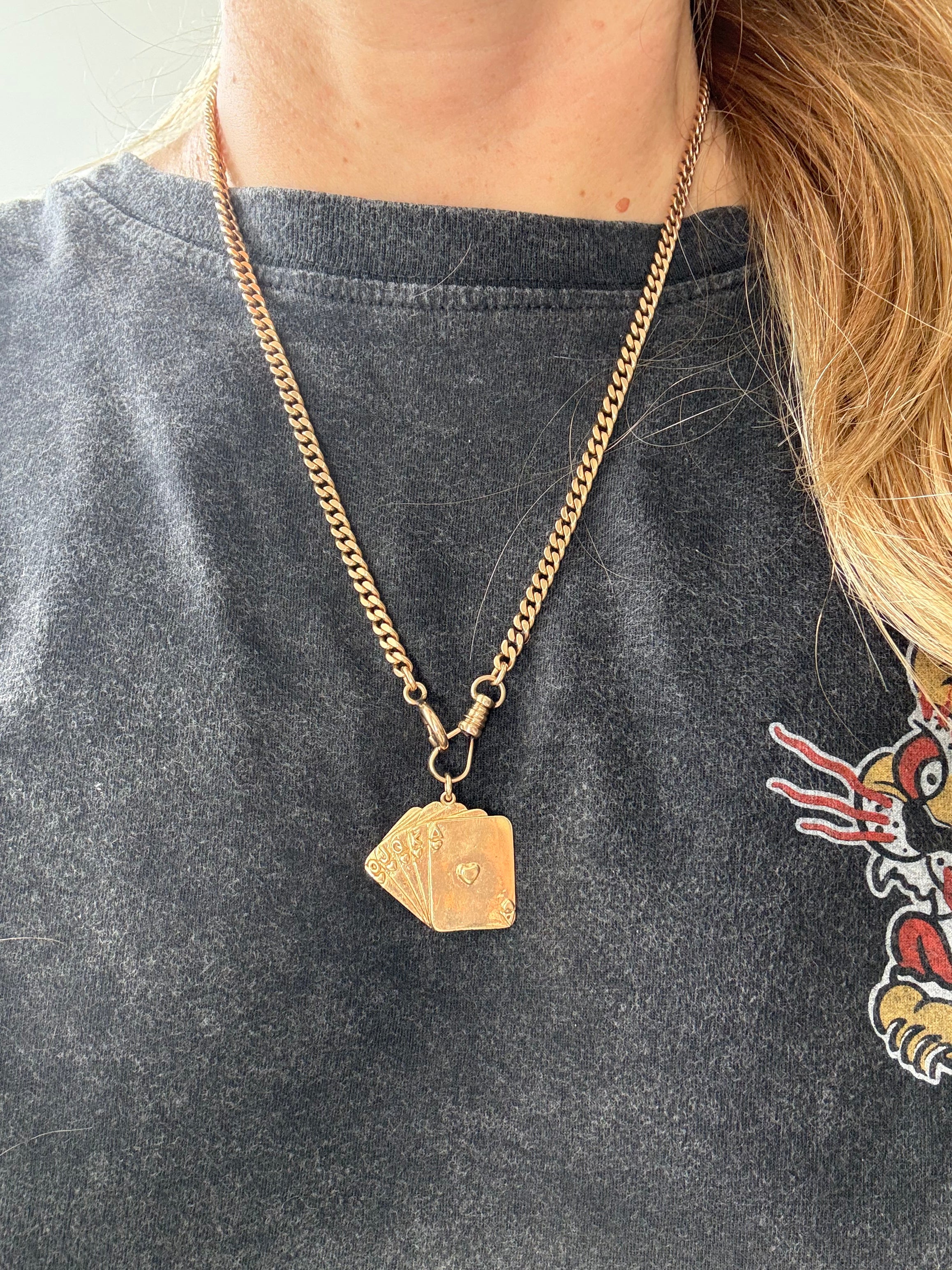 Heavy Playing Cards Charm