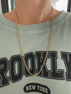 Solid Long Curb Chain