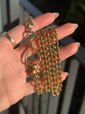 Fish Hook Long Chunky Curb Chain
