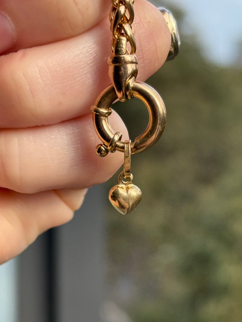 Mini Puffy Heart Charm