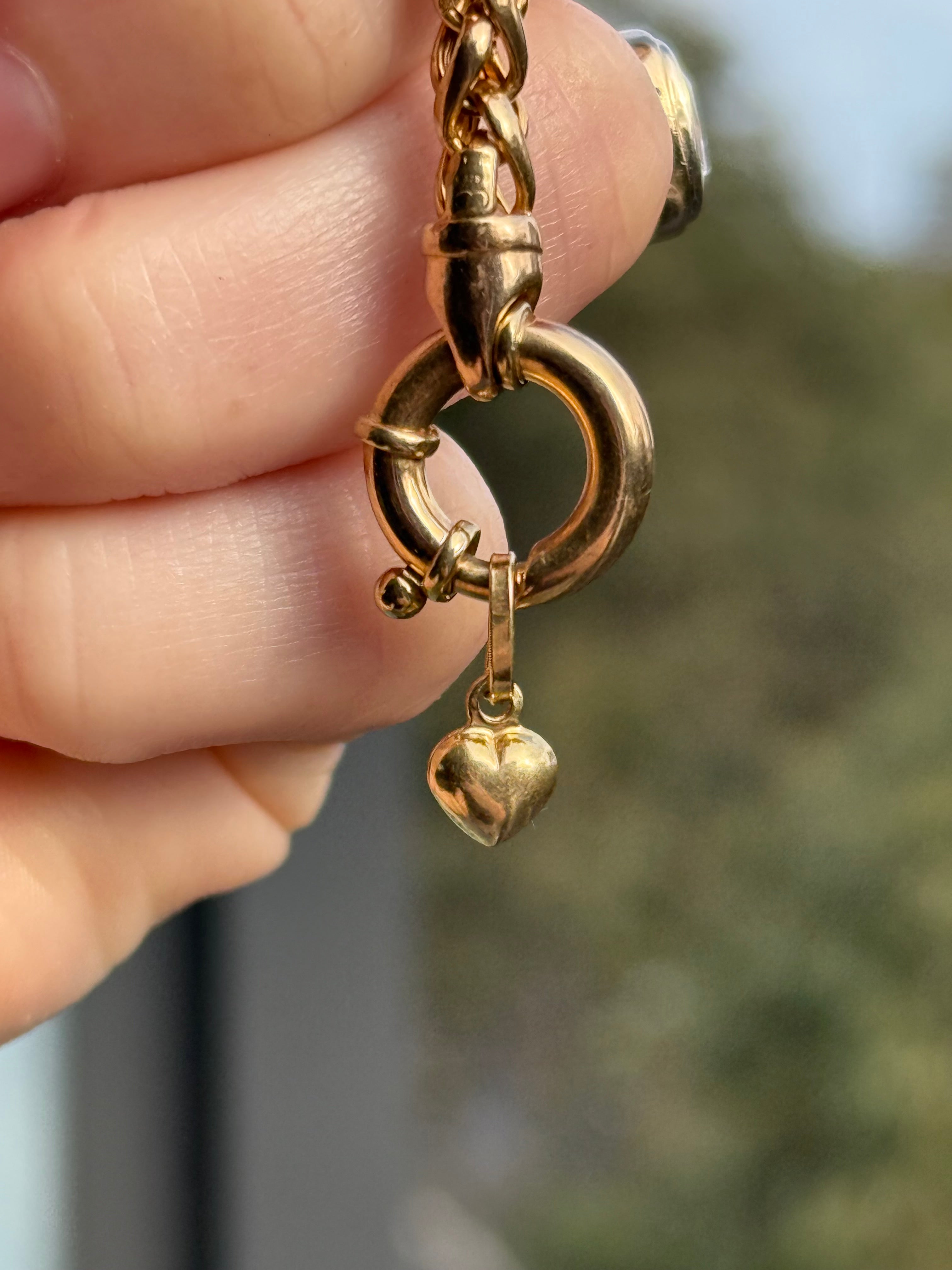 Mini Puffy Heart Charm