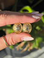 UNOAERRE Aqua Diamond Earrings