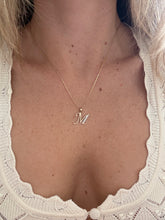 Load image into Gallery viewer, Diamond M Charm
