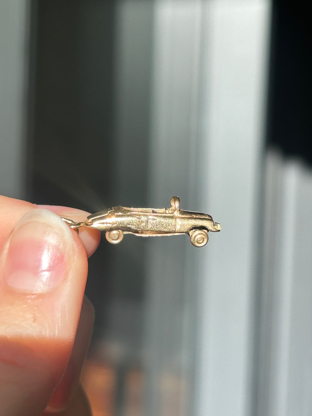 Solid Moveable Car Charm