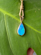 Teardrop Opal Charm