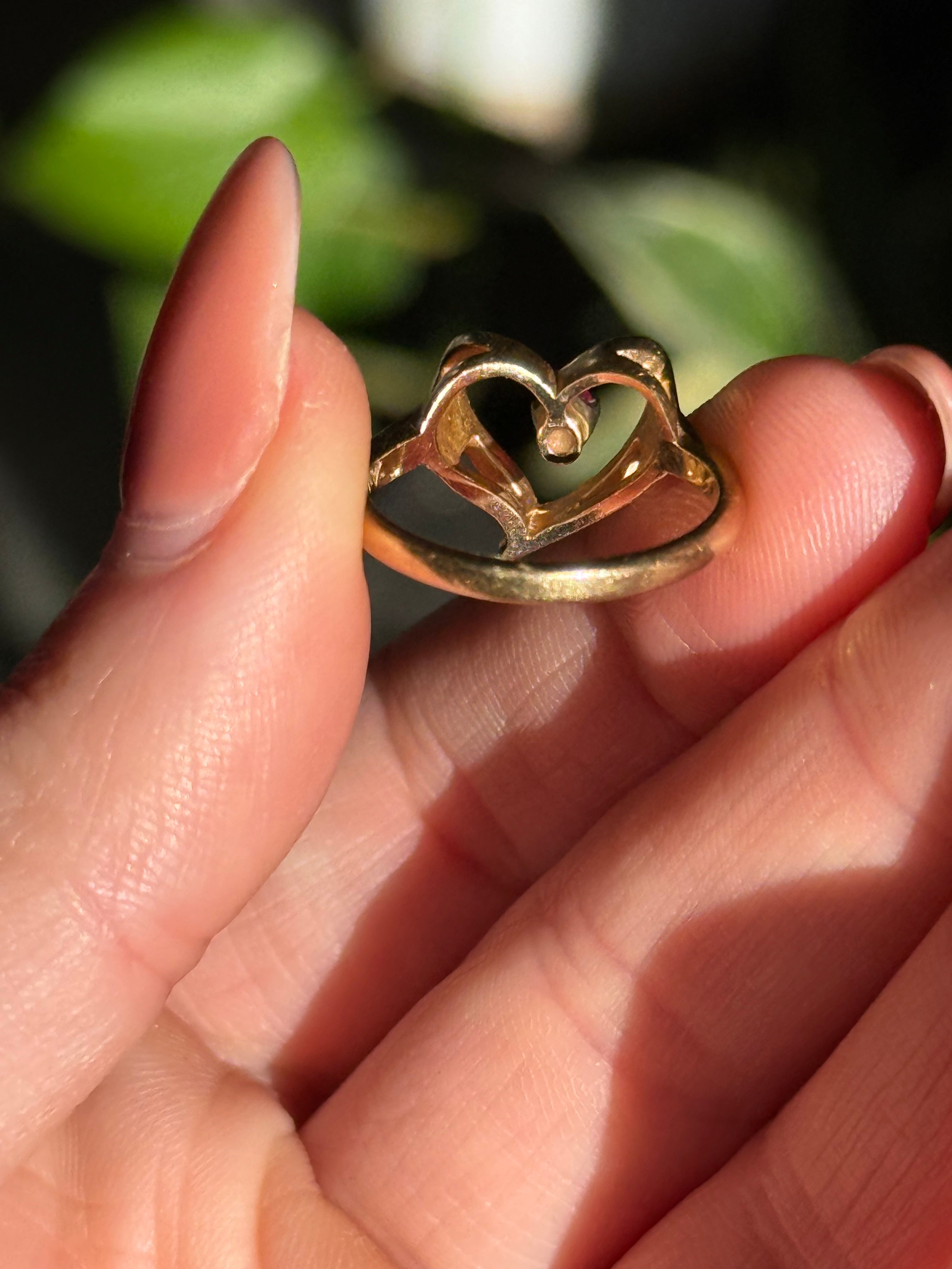 Ruby Heart Ring