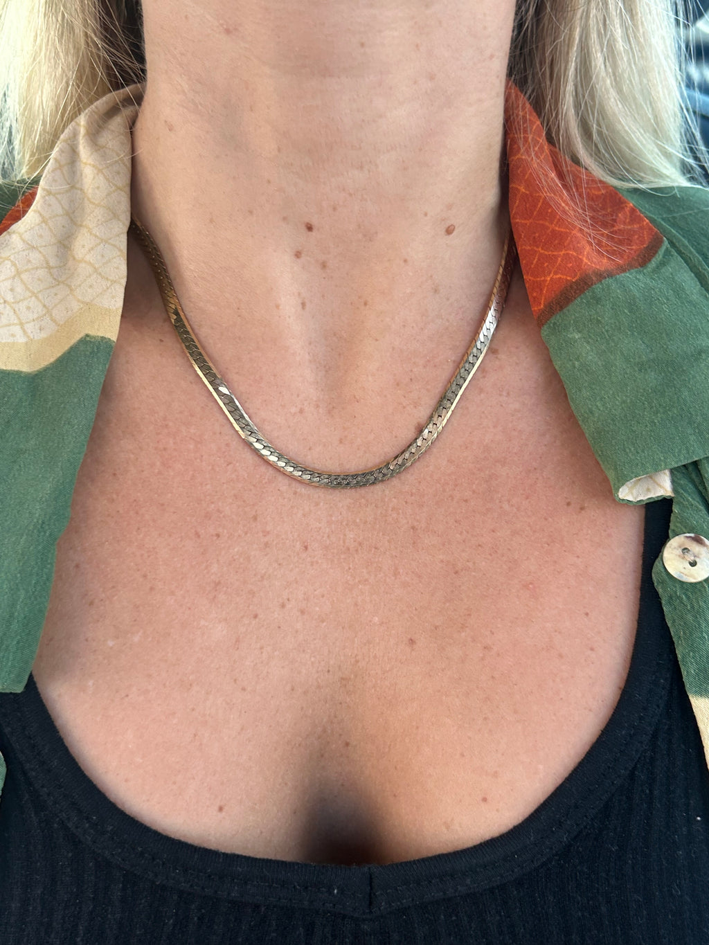 Vintage Solid Herringbone